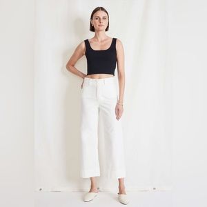 Classic Merida pant from Apiece Apart | size:0 | col:cream |